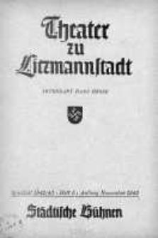 Theater zu Litzmannstadt November 1942/1943 h. 5