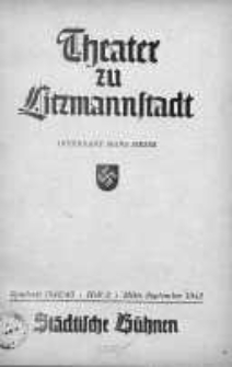 Theater zu Litzmannstadt September 1942/1943 h. 2