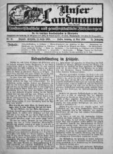 Unser Landmann 14 Mai Jg. 21. 1939 Nr. 10