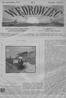 Wędrowiec 1886_ Rocznik 24_ Nr 1 - 25