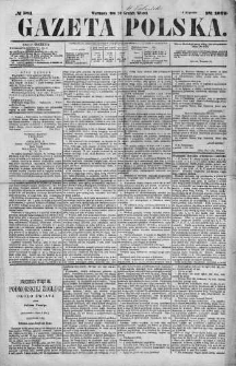 Gazeta Polska 1870 IV, No 281