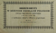 Drzeworyty w różnych dziełach polskich używane przez drukarzy krakowskich w XVI., XVII. i XVIII. wieku a zachowane dotąd w zbiorze prywatnym D. E. F. w Krakowie