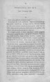 Młoda Polska. Wiadomości historyczne i literackie, Tom III, 1840, Nr 6 Dodatek