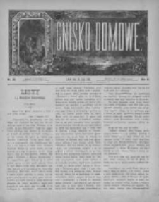 Ognisko Domowe. Czasopismo literackie, artystyczne, naukowe i społeczne 1886, R. III, Nr 80