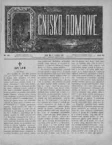 Ognisko Domowe. Czasopismo literackie, artystyczne, naukowe i społeczne 1886, R. III, Nr 85