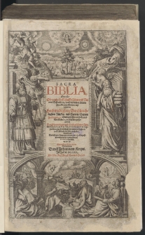 Sacra Biblia, Das ist Die gantze H. Schrifft Alten vnd Newen Testaments : Nach der letzten Römischen Sixtiner Edition ...