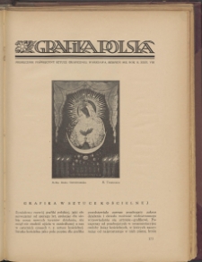 Grafika Polska : miesięcznik poświęcony sztuce graficznej. 1922. T. 2. Zeszyt 8