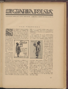 Grafika Polska : miesięcznik poświęcony sztuce graficznej. 1922. T. 2. Zeszyt 9
